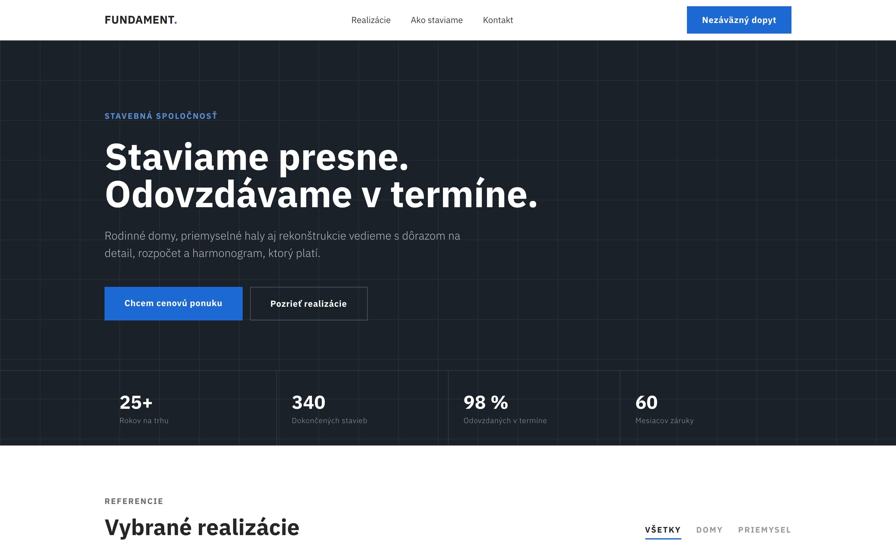 Náhľad predlohy Fundament